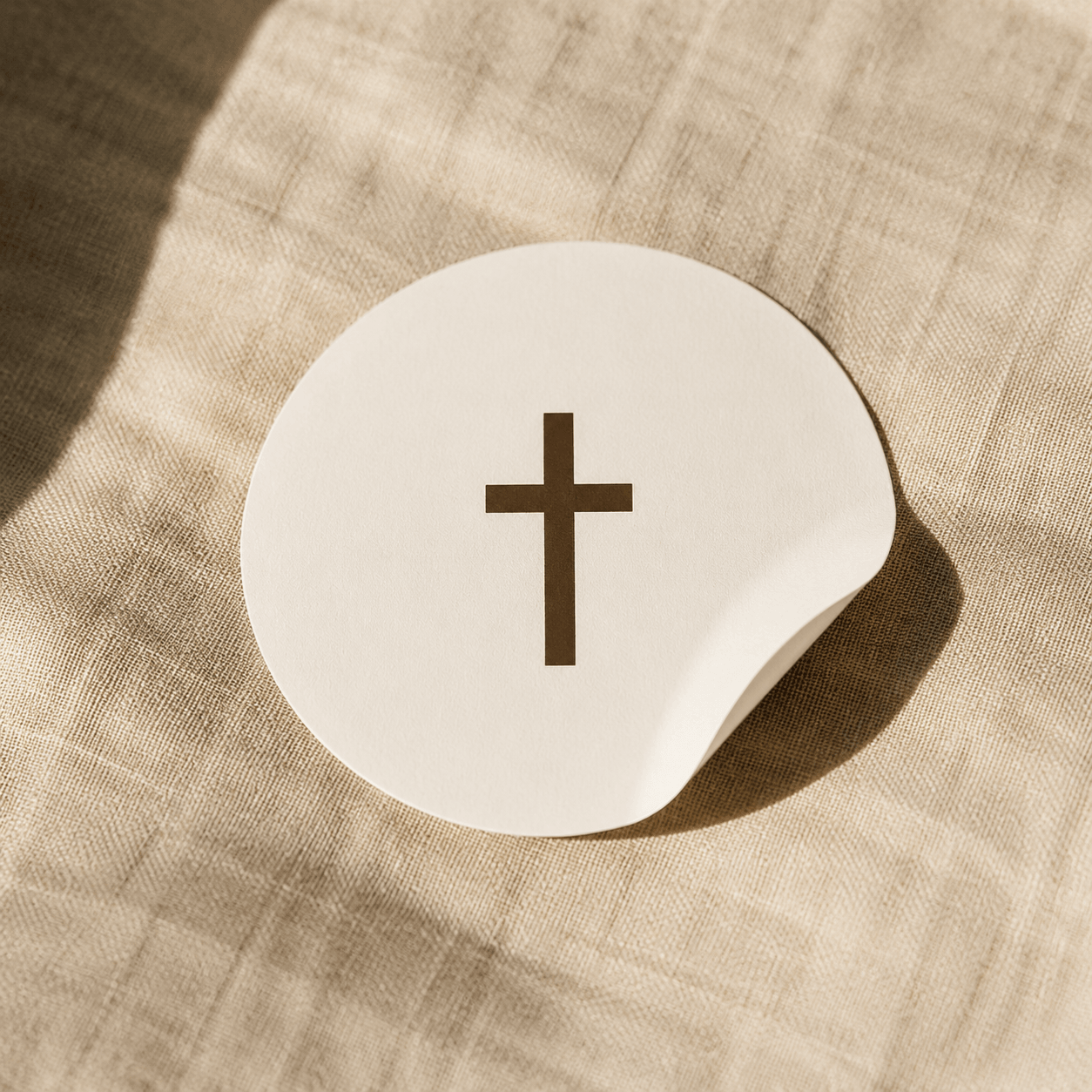 Cross Sticker