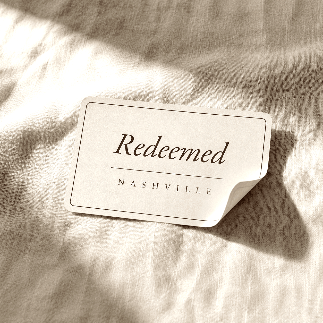 Redeemed Nashville Sticker, image 1