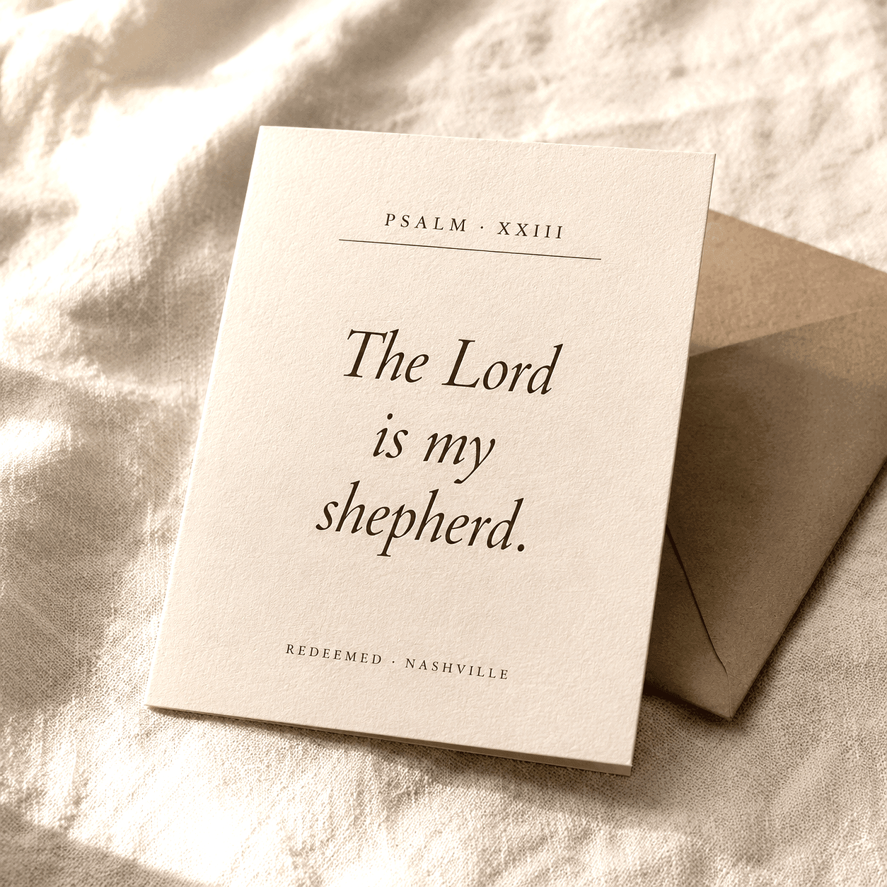 Psalm 23 Card