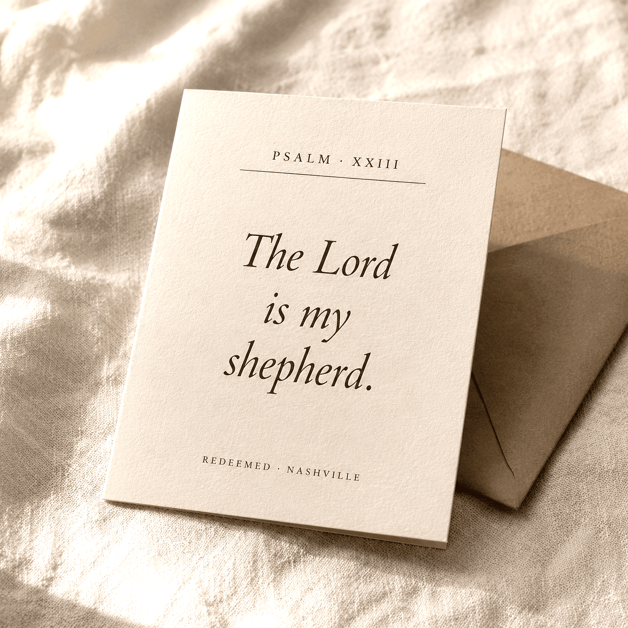 Psalm 23 Card, image 1