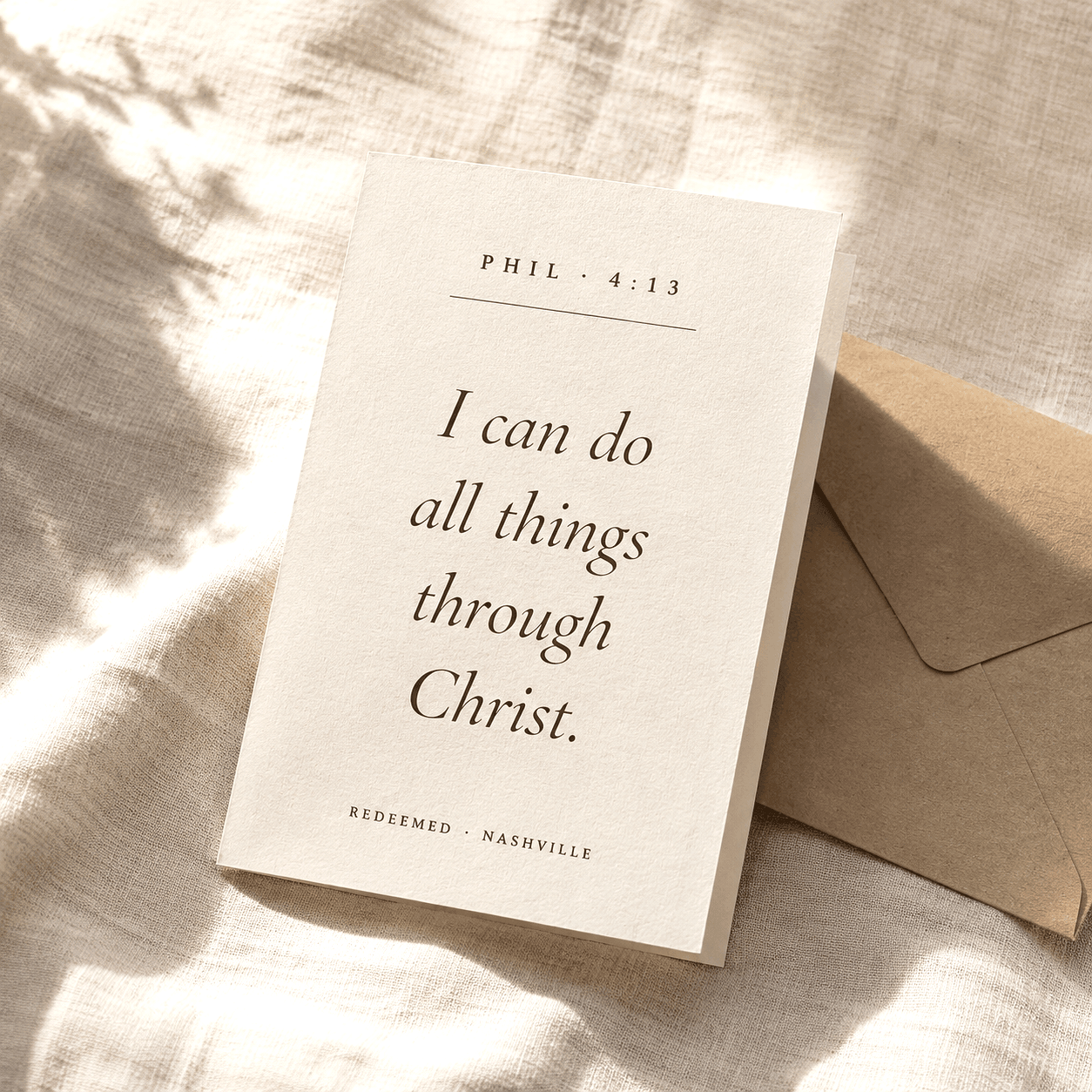 Phil 4:13 Card