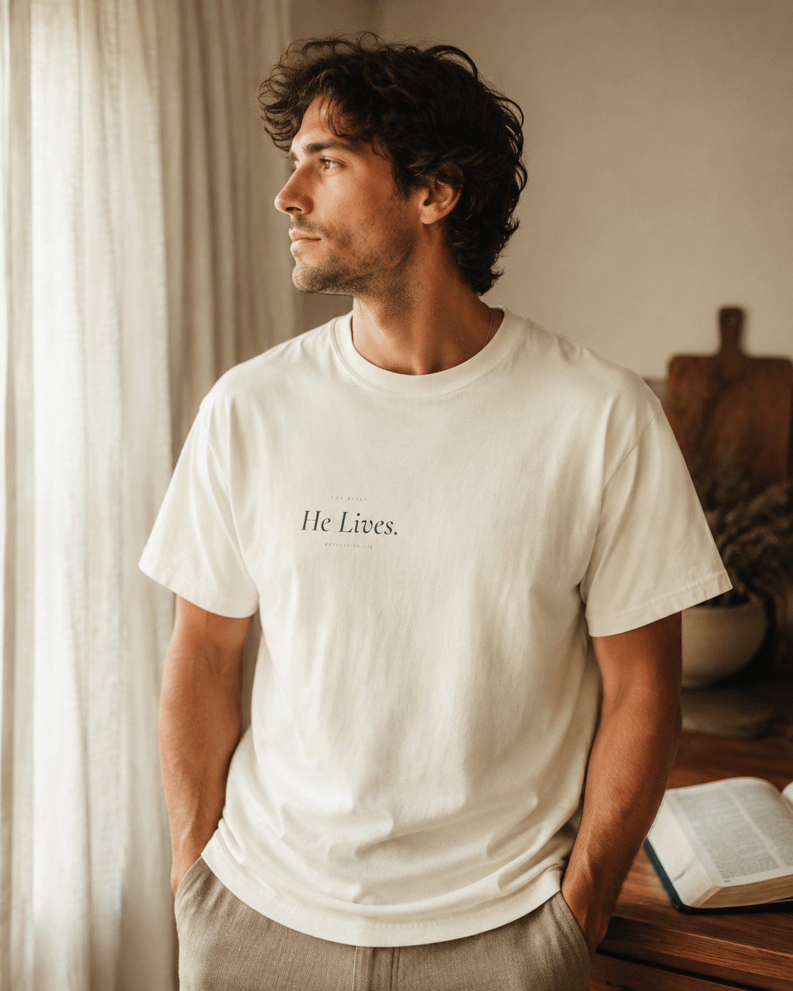The He Lives Tee